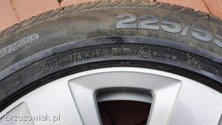 Koło zapasowe Audi A6 C6 Opona Continental 225x55x16 5x112 8,  6mm