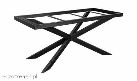 Nowoczesny stół dębowy loftowy LOFT-S8 PAJĄK rozkładany 200/100