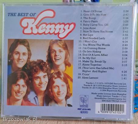 CD KENNY -  The Best of KENNY.  70s Glam Rock.  Unikat.