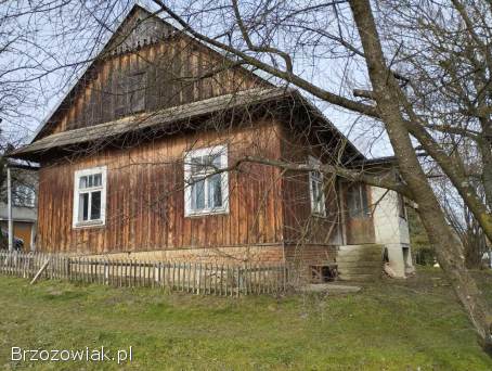 Na sprzedaż klimatyczny dom drewniano-murowany Stara Wieś.