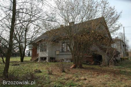 Na sprzedaż klimatyczny dom drewniano-murowany Stara Wieś.