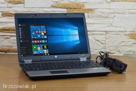 Laptop 15 cali HP 6530b Intel C2D 4/250GB Kamera Windows 7 lub 10